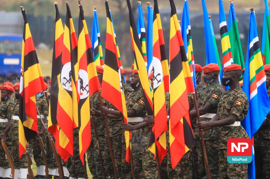 ATwayita's tweet photo. UPDF officers' parade at Kakyeka Stadium, where this year's #TareheSitaUg celebrations are taking place.
📸 @francis_isano
#UPDFat42 https://t.co/U182BtyNFh