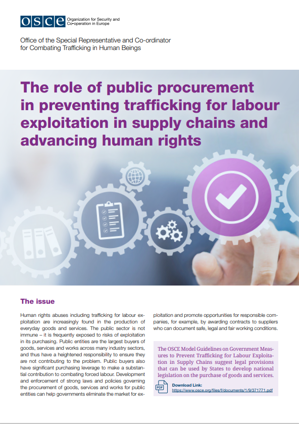 OSCE Anti-Trafficking tweet media