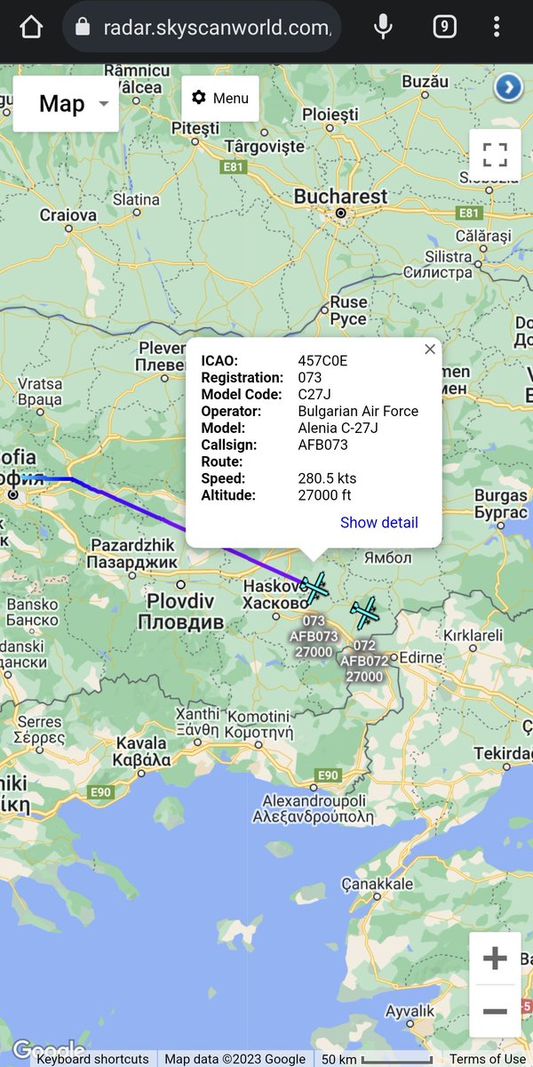 scan_sky's tweet photo. Bulgaria Sending Support Team To #Turkey 🇹🇷 To Assist After The #Earthquake.
2 x Bulgarian Air Force 🇧🇬 - C-27J Spartans - 072 - #AFB072/073 - #AFB073 Are Transporting The Sofia Municipality Emergency Team To Adana 🇹🇷 https://t.co/dxwvZyGb1c