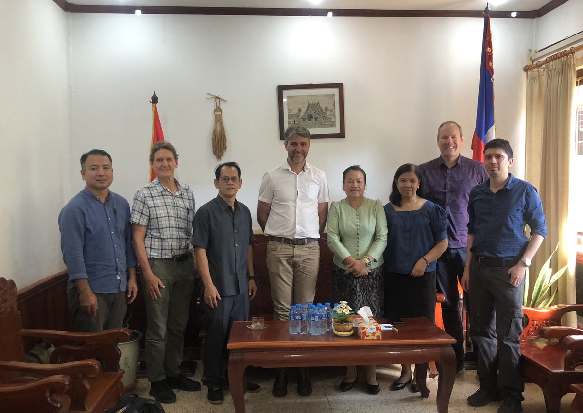 _mattdenton_'s tweet photo. Great visits in #Laos today seeing @ACIARAustralia #forageoptions expt implemented by NAFRI and meeting Dr Chay, DG of NAFRI for the first time. @UofA_SET @waiteresearch @AgrifoodUoA https://t.co/b6YamK6fL7