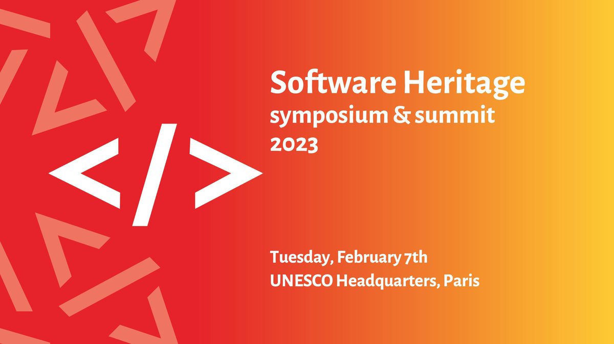 Software Heritage tweet media