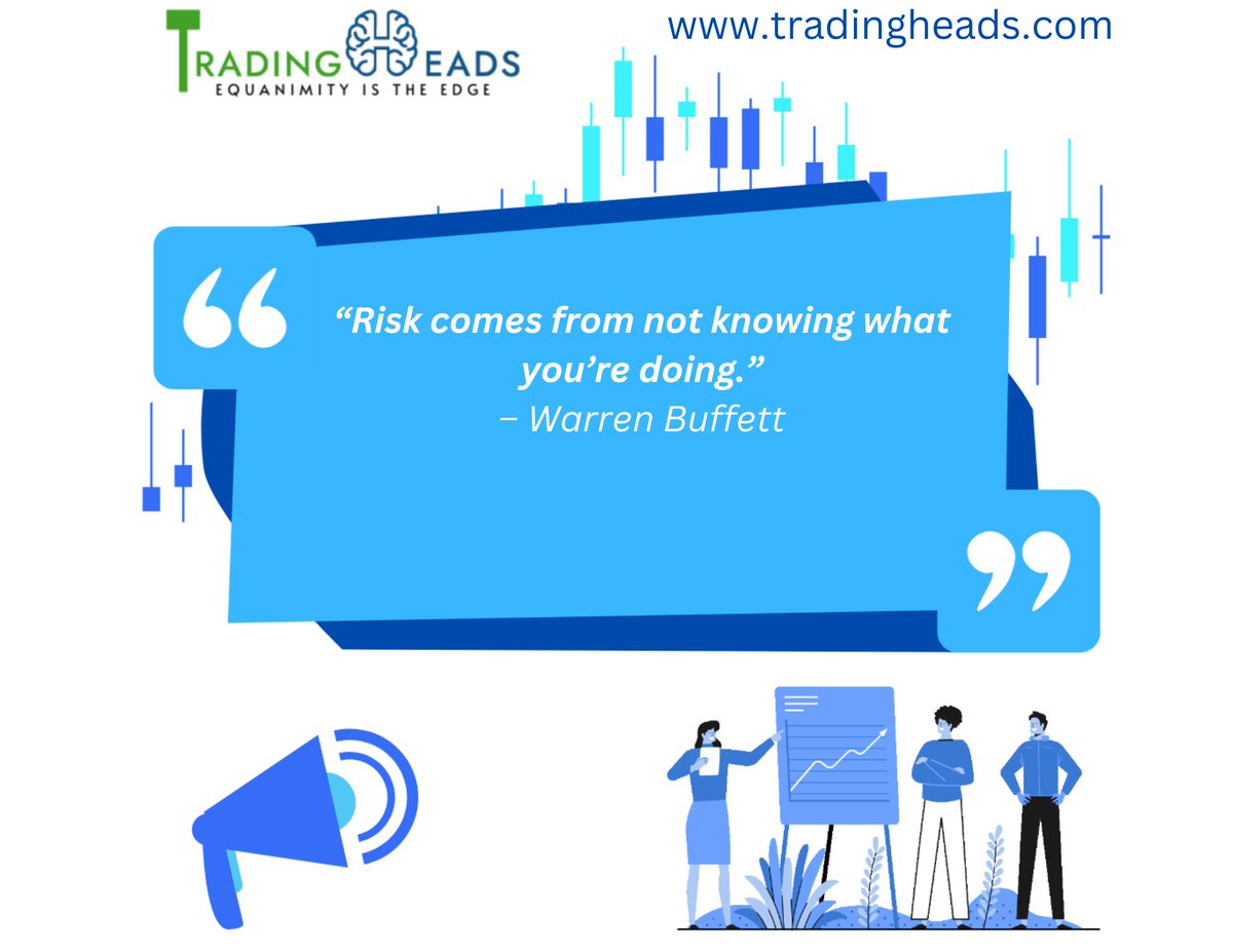 trading_heads's tweet photo. “Risk comes from not knowing what you’re doing.”
– Warren Buffett https://t.co/ERdaJJ1ogD