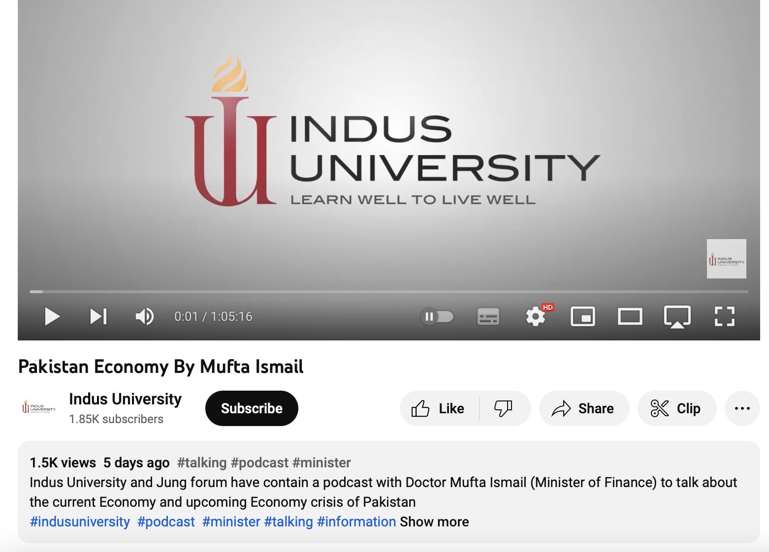 Indus University Media Science – All Entertarment & Photography News