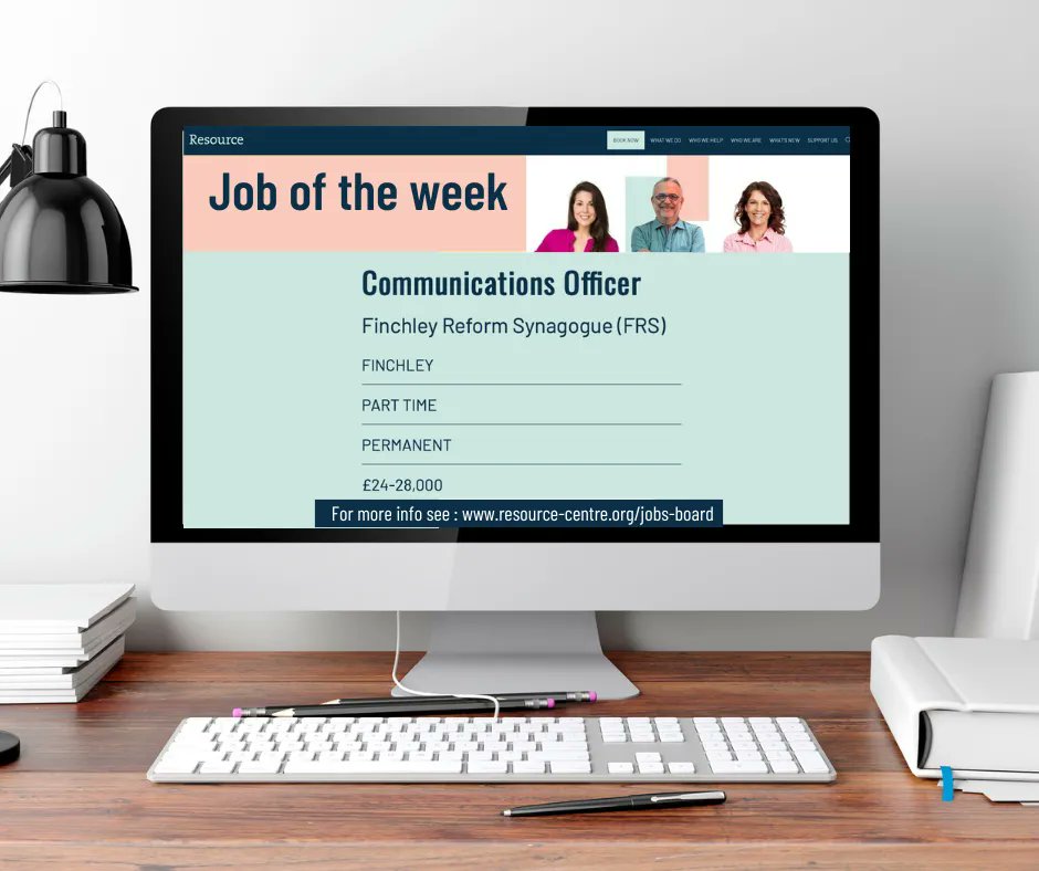 ⭐ 𝗝𝗼𝗯 𝗼𝗳 𝘁𝗵𝗲 𝘄𝗲𝗲𝗸-𝗖𝗼𝗺𝗺𝘂𝗻𝗶𝗰𝗮𝘁𝗶𝗼𝗻𝘀 𝗢𝗳𝗳𝗶𝗰𝗲𝗿 𝗮𝘁 @finchleyreformsynagogue ⭐ 
20 hours/week role for an experienced communications professional to lead the design and development of communications. More details here buff.ly/3wYRS96 

#job