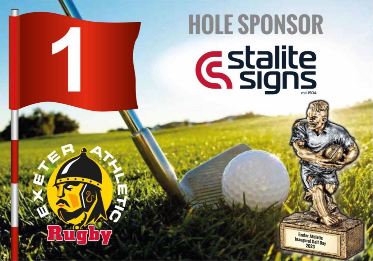 The Exeter Athletic Inaugural Golf Day
 June 15th 2023 at Stover Golf Club
£240 per team of 4,
To inc Tea/Coffee, Bacon Bap pre tee off, 
2 Course Meal with prize giving.
CONTACT, Simon on 07969009051 or email rsbanks@btinternet.com for more details.
