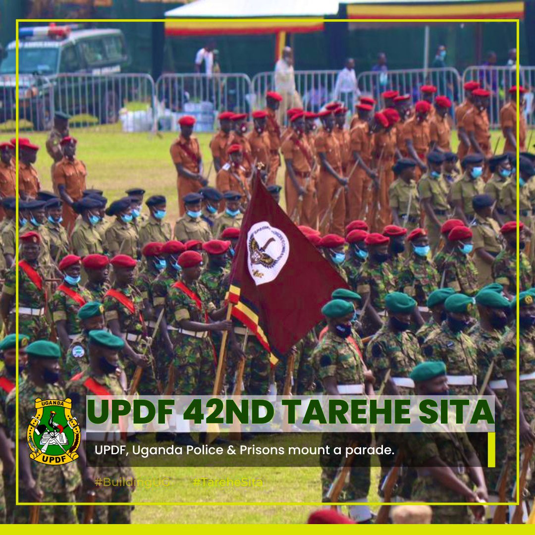 OnenJohn3's tweet photo. As we celebrate the 42nd Tarehe Sita today, we appreciate the UPDF for their commitment to defend and protect Ugandans and Uganda. https://t.co/HgjVkEdsQp