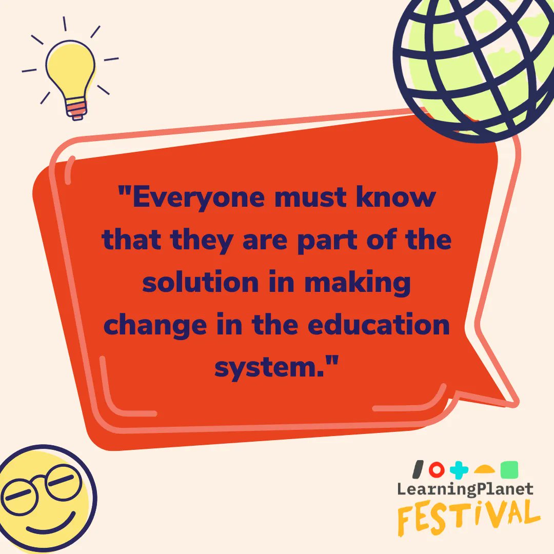 We attended a @learningplanet_ festival event last week hosted by our partner @DreamADreamInd. They discussed the need for a global education vision which moves the education system into the modern, connected world. 💡 What's your vision? Share it 👉 #BigEdConversation
