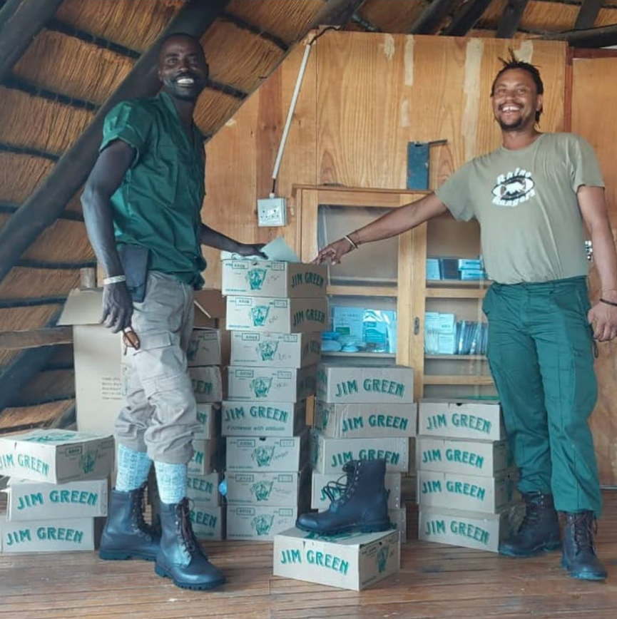 In 2022, the Save The Rhino Namibia Rangers logged over 50 000 foot kms🤯, which means that these boots will certainly be tested in the harsh terrain of North-west Namibia - Kunene Region 🇳🇦as their trackers continue to monitor the rhinos throughout the landscape🦏

#JimGreen