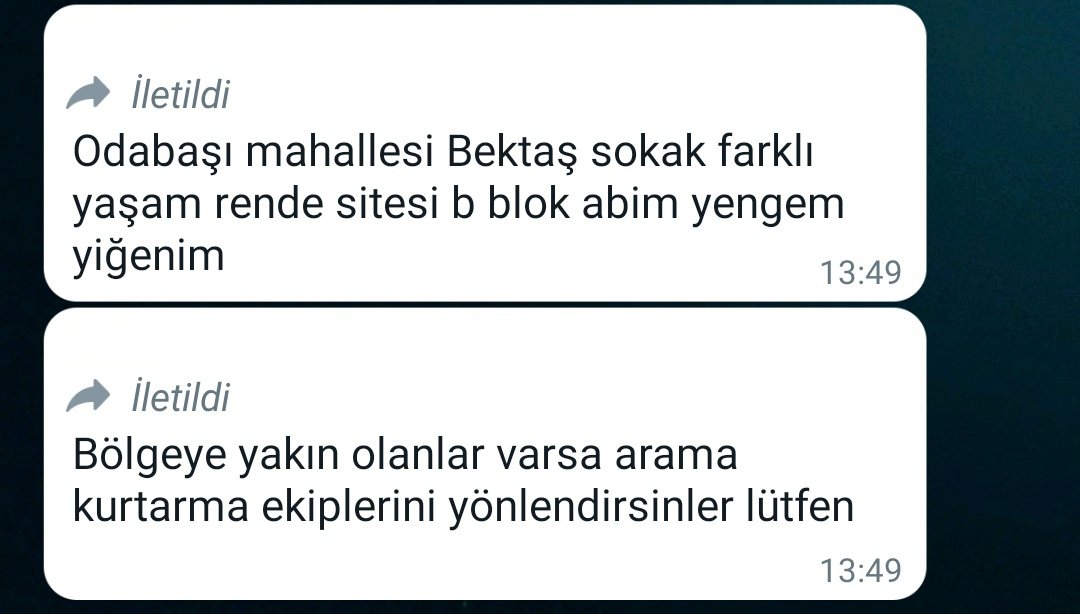 4lisca's tweet photo. Hatay-Odabaşı mahallesi Bektaş sokak farklı yaşam rende sitesi b blok  bölgeye yakın olanlar varsa arama ekibi göndersinler lütfen @Gokhenks #deprem #SONDAKIKA https://t.co/p1knWuKwVT