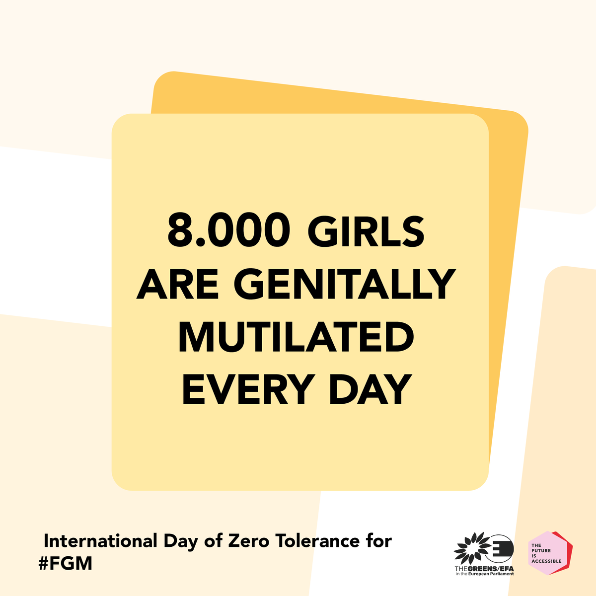 k_langensiepen's tweet image. Besides the terrible events of today, lets not forget this important topic:

Zero Tolerance for #GenitalMutilation!

Lets make sure we provide victimes with: 
✅specialised
✅non-discriminatory and
✅ accessible #help and do everything for its prevention.

#ENDFGM #EmpowerWomen