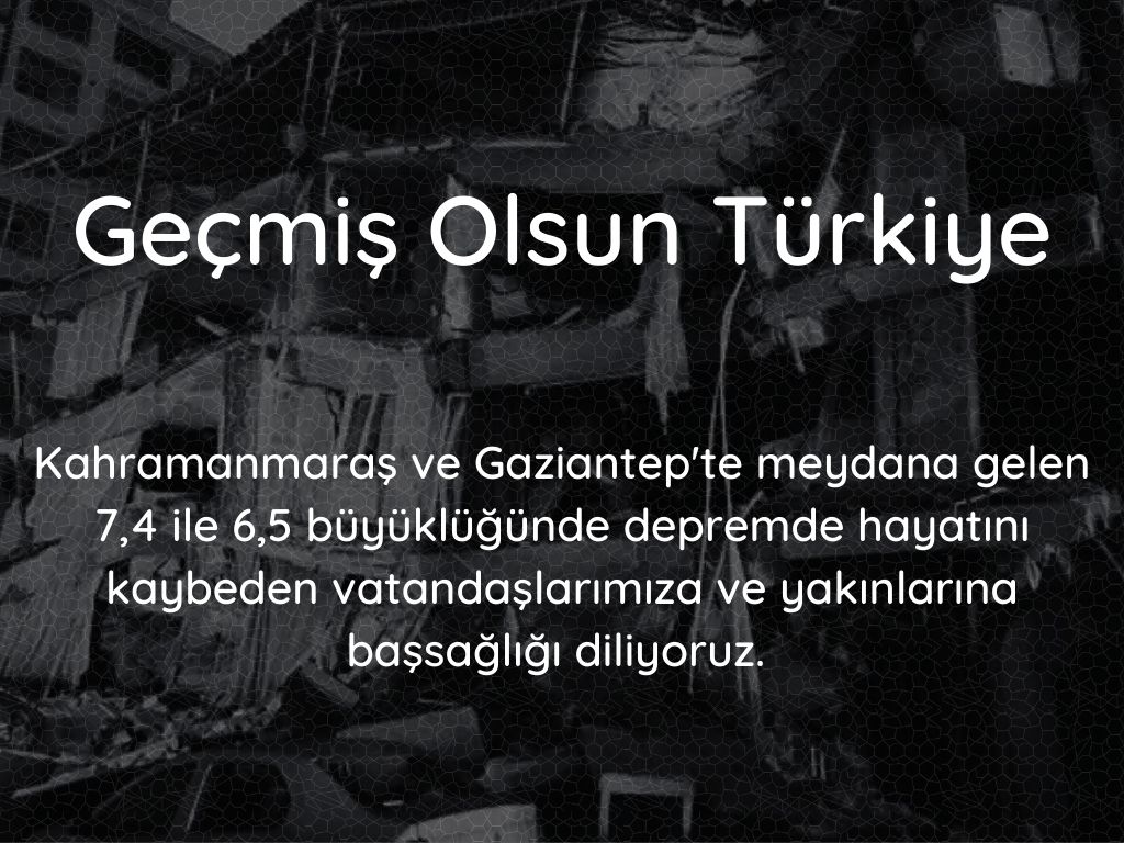 konusarak_ogren's tweet photo. Kahramanmaraş'ta ve Gaziantep'te meydana gelen ve birçok ilimizde hissedilen depremde hayatını kaybeden vatandaşlarımıza ve ailelerine başsağlığı diliyoruz. Tüm yaralılara, depremden etkilenen vatandaşlarımıza ve tüm Türkiye'ye geçmiş olsun dileklerimizi iletiyoruz.

#deprem https://t.co/GNorke6ky1