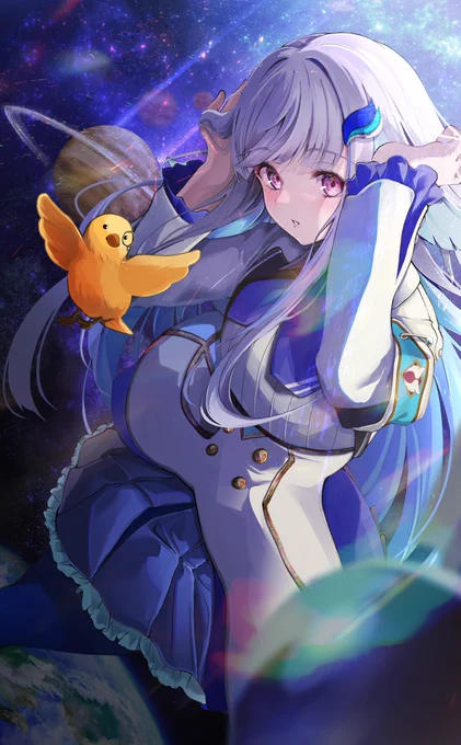 星屑に吞まれたその瞳に#ヘル絵スタ 