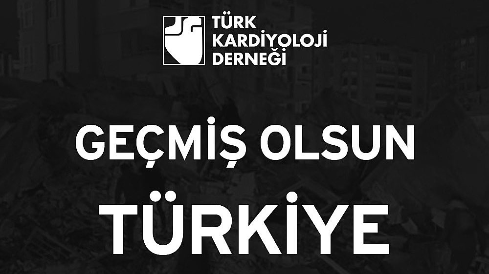 Merkez üssü Kahramanmaraş'ın Pazarcık ilçesi olan ve birçok çevre ilimizi ağır şekilde etkileyen depremde hayatını kaybedenlere Allah'tan rahmet, tüm yaralılara acil şifalar dileriz.

#GeçmişolsunTürkiye #deprem #TürkKardiyolojiDerneği