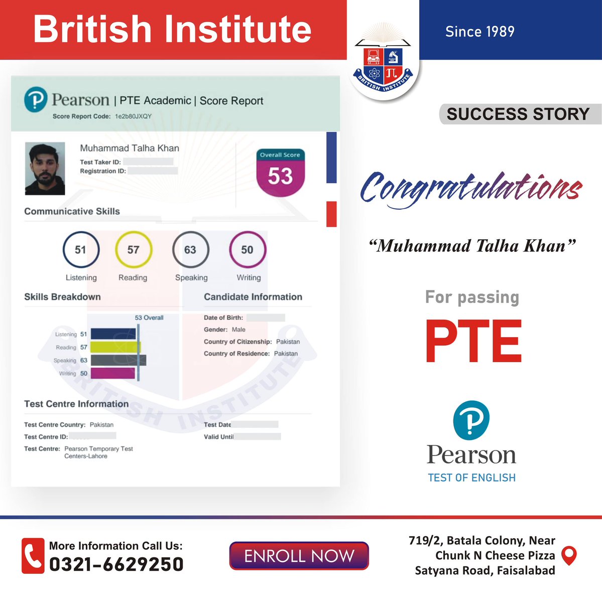 an other #PTE #result 

#pearson #test #of #English #pearsontestofenglish #pteexam #englishtest #EnglishLanguage #bestpte #Australia #studyinAustralia #studyinuk #uk
