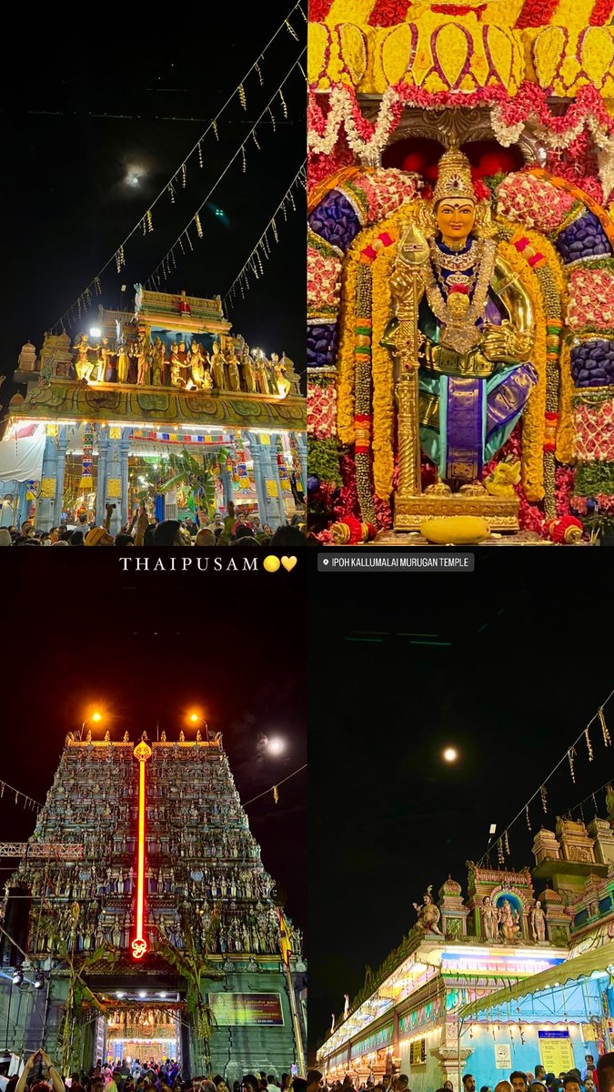 ikeertennah's tweet photo. Ipoh Thaipusam 2023 🦚💛 https://t.co/XS5Ja0QhFz