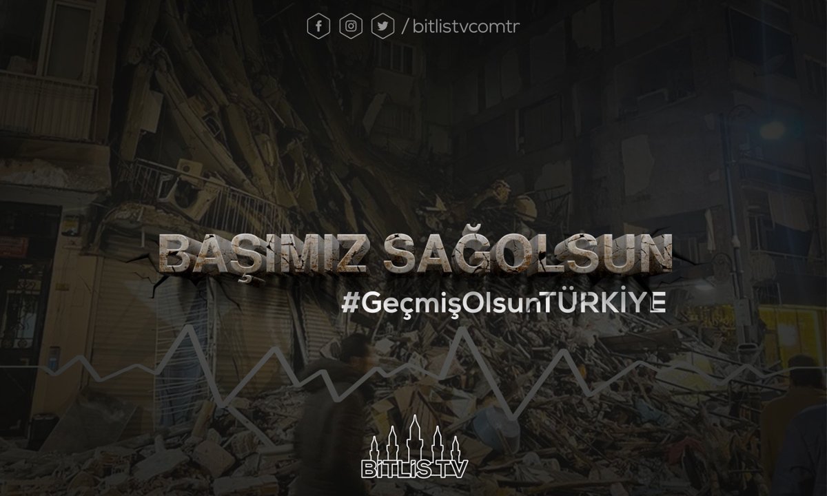 bitlistvcomtr's tweet photo. Kahramanmaraş'ta meydana gelen ve birçok ilimizde hissedilen 7,4 şiddetindeki depremde vefat eden vatandaşlarımıza Allah'tan rahmet yaralilarimiza acil şifalar dileriz. https://t.co/khcQYP6094