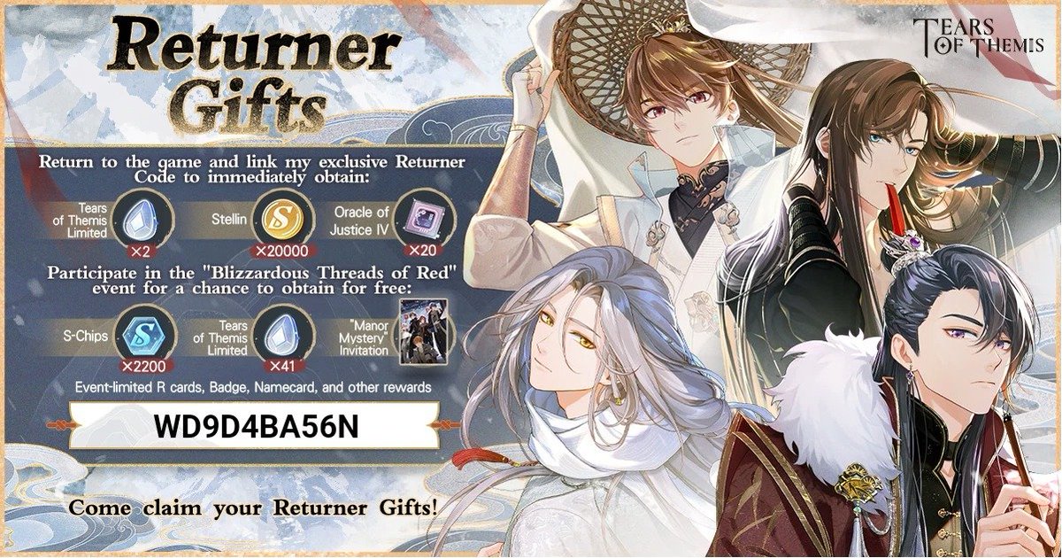 KimJoongdok's tweet image. Welcome back to Stellis!#TearsOfThemis #BlizzardousThreadsofRed Download link: hoyo.link/081qBBAd