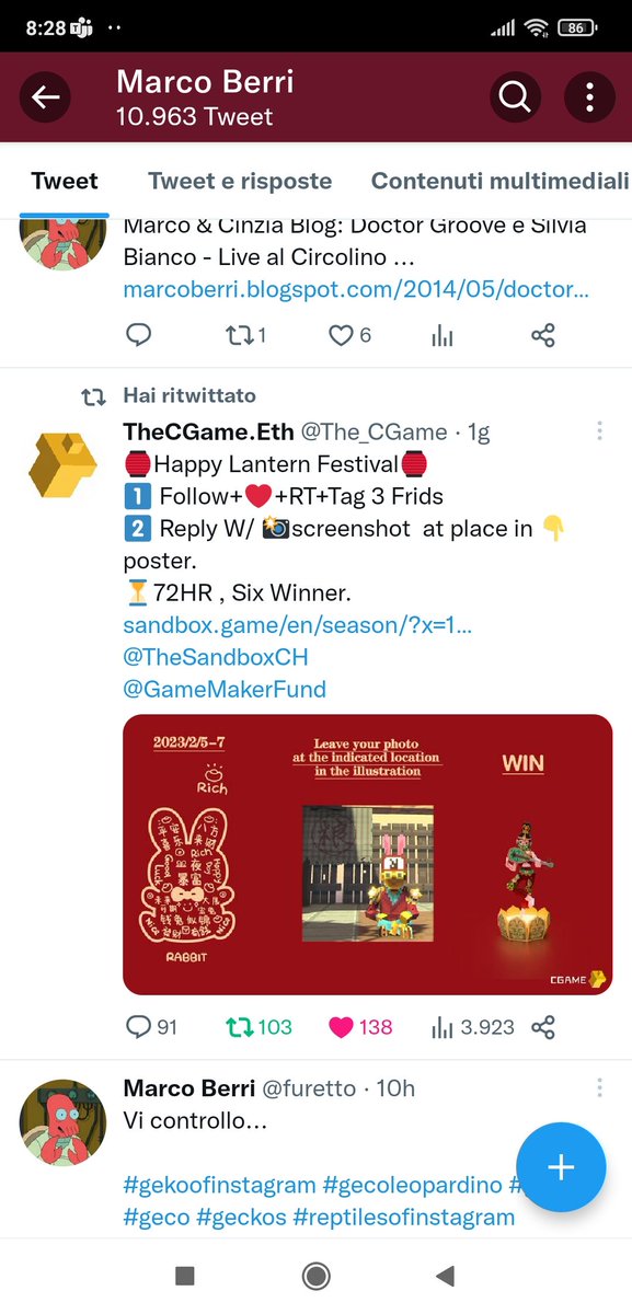 furetto's tweet photo. @The_CGame @TheSandboxCH @GameMakerFund https://t.co/BCnhMwQTbK