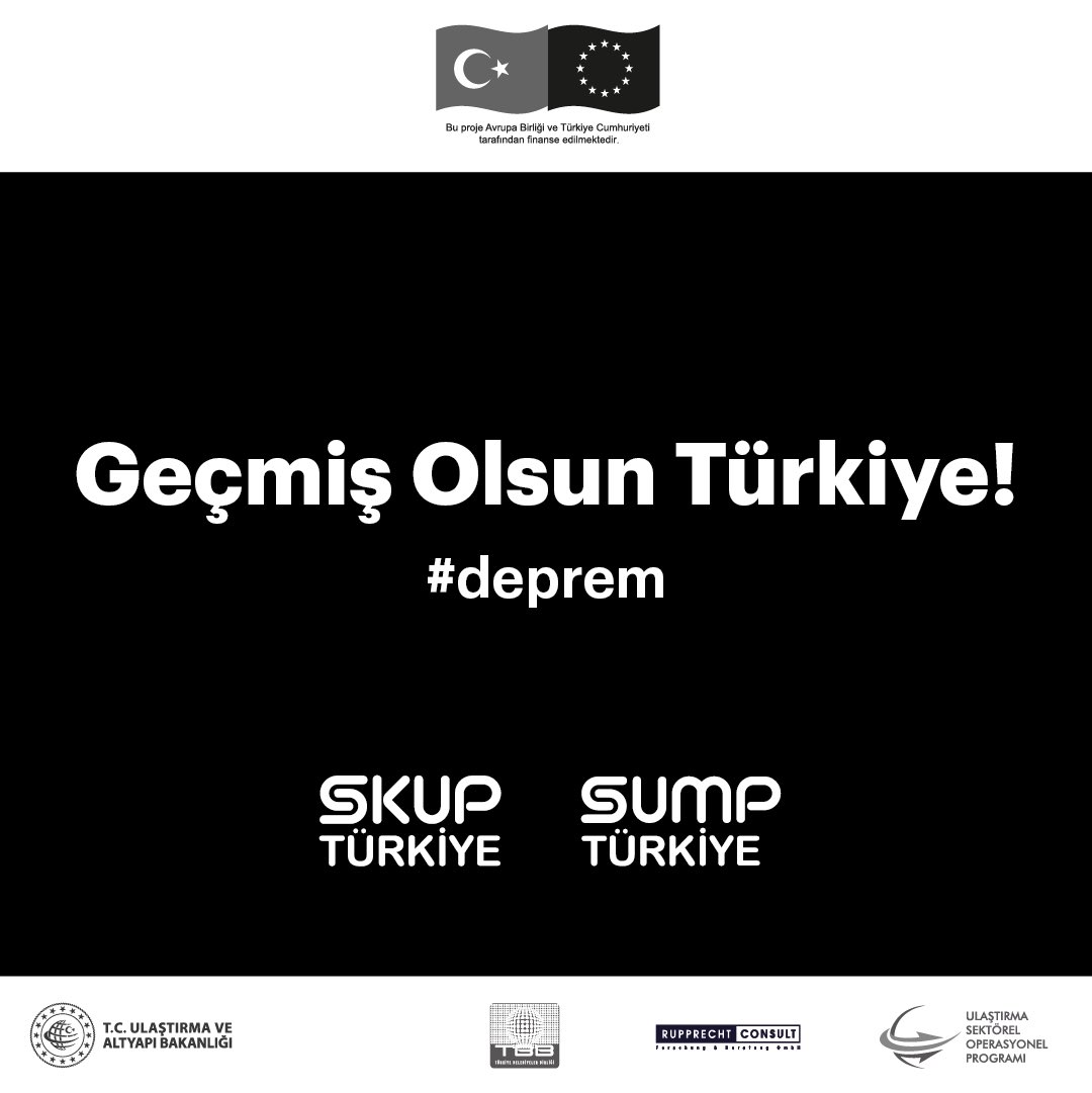 skupturkiye's tweet photo. Geçmiş olsun Türkiye!
#Deprem #Earthquake 
#Kahramanmaraş #Hatay #Mersin #Osmaniye #Adıyaman #Gaziantep #Şanlıurfa #Kilis #Diyarbakır #Malatya #Adana 
@TBB @TRMobilityWeek 
@UABakanligi @EUDelegationTur @ABBaskanligi @ulastirma_abdi https://t.co/647nvJYrxO