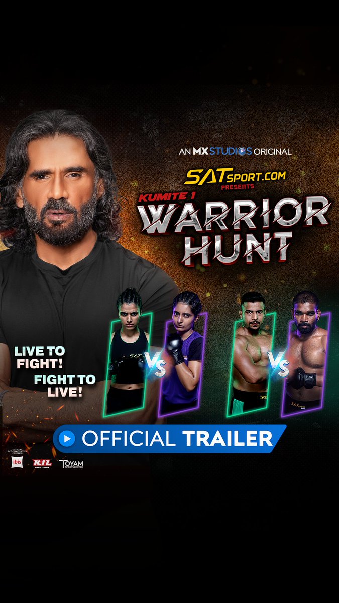 DalpatSunielian's tweet photo. India’s first MMA reality show - Kumite 1 Warrior Hunt. @SunielVShetty sir @MXPlayer @FTCTalent #SunielShetty #12February 
Trailer: https://t.co/wDPcZmiuGo https://t.co/4vgjXOw9Ck