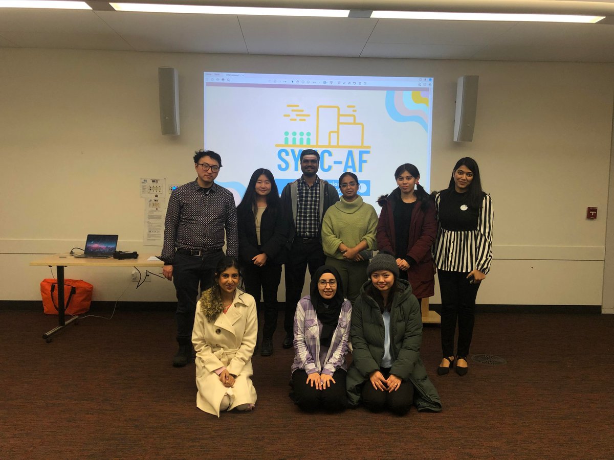 surreyync's tweet photo. We recently launched the SYNC Advisory Fellowship program, which aims to help newcomer youth actively participate in public decision-making processes. 

On Jan. 24, our Fellows met in person and had their first session!

Thanks to @SurreyLIP &amp; @RADIUS_SFU for funding the program! https://t.co/Gy3RBPLw50