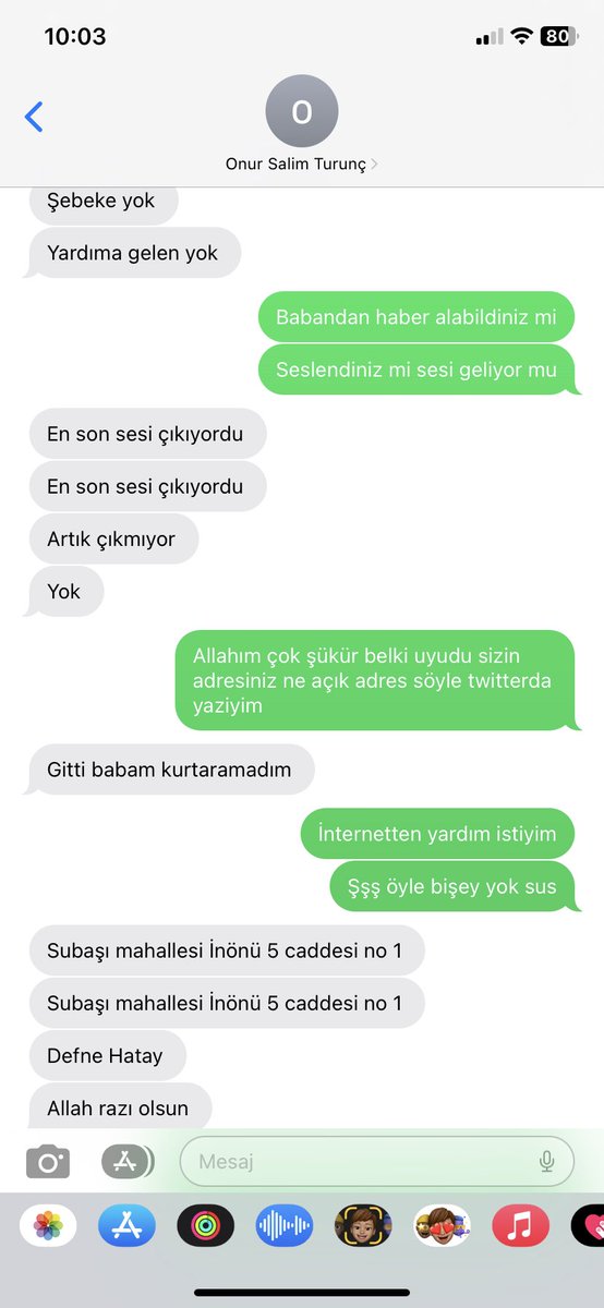 Yalvarırım yardım edin arkadaşımın babasına kimse yardıma gitmemiş ulaşan olmamış nolur yayın yardım edin Subaşı mahallesi İnönü 5 caddesi no 1  Defne Hatay #Hatay #enkazaltındayım #HataydaDeprem #DEPREMOLDU #deprem