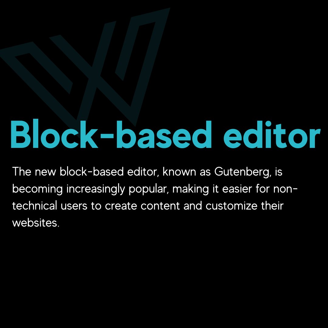 bitcodevs's tweet photo. Top 5 trends in WordPress 2023

#wordpress #artificialintelligence #machinelearning #blockbasededitor #speedoptimization #securityenhancements #Decentralizedtechnology https://t.co/lQKngexcmz