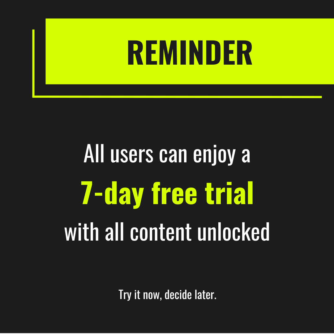 CycleGoApp's tweet image. Have you downloaded the app and finding the trial version a little sparse?
Enjoy our free 7-day trial with all of our content unlocked so that you can try all CycleGo has to offer.
linktr.ee/cyclego

#VirtualCycling #IndoorCycling #FitnessApp #cyclingworkout #Indoortraining