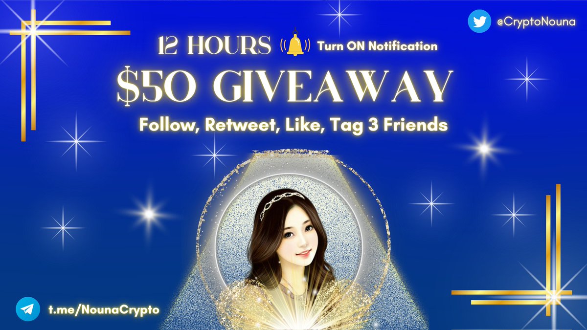 🎙️ $50 - 12 Hours 🎙️

🔹RT &amp; Follow Me ( 🔔 )
🔹Tag 3 Friends