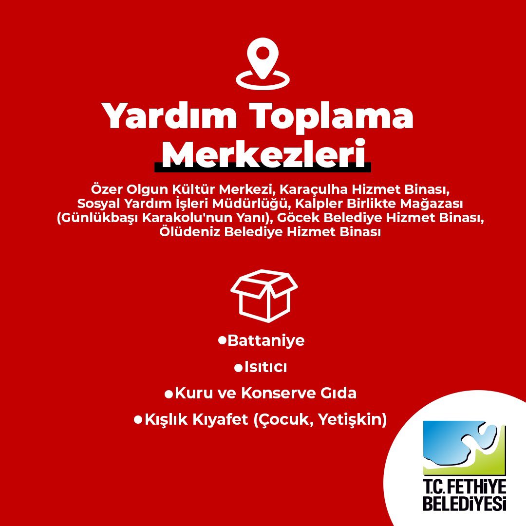 Bu zor günlerde, afet bölgesindeki yurttaşlarımızla dayanışma içinde olacağız.