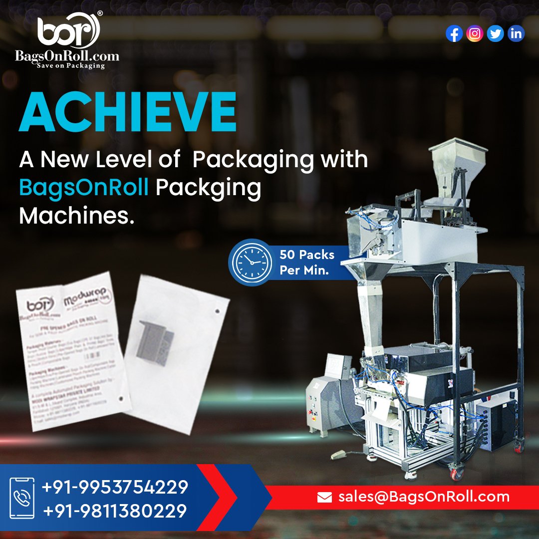 bagsonroll's tweet image. 𝐀𝐮𝐭𝐨𝐦𝐚𝐭𝐢𝐜 𝐈𝐧𝐝𝐮𝐬𝐭𝐫𝐢𝐚𝐥 𝐏𝐫𝐞-𝐨𝐩𝐞𝐧𝐞𝐝 𝐕𝐞𝐫𝐭𝐢𝐜𝐚𝐥 𝐏𝐚𝐜𝐤𝐚𝐠𝐢𝐧𝐠 𝐌𝐚𝐜𝐡𝐢𝐧𝐞.

Connect with us to know more
📲 +91-9953754229, +91-9811380229
📩 sales@BagsOnRoll.com
🌐 bagsonroll.com

#bagsonroll #packagingmachine #machinepackaging