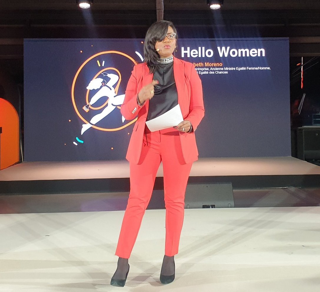 #WomenInTech

Retour sur #HelloWomen @orange !

 👉 Elisabeth Moreno !

'Il n'y a pas de rêve irréalisable, Le livre de votre vie, c'est avec votre plume que vous l'écrirez' @1ElisaMoreno  

@Cheydema @etchoungui @DPouponneau @MadiSeydi
@DominiqueCrochu @caroguillaumin