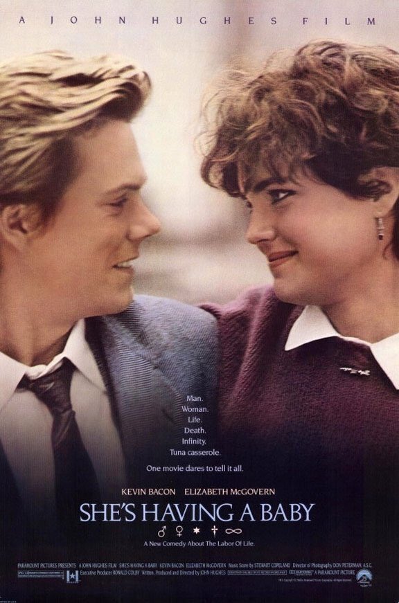 FilmNewsNos's tweet photo. 🎬MOVIE HISTORY: 35 years ago today, February 5, 1988, the movie ‘She’s Having a Baby’ opened in theaters!

#KevinBacon #ElizabethMcGovern #AlecBaldwin #WilliamWindom #HollandTaylor #CathrynDamon #JohnAshton #JamesRay #BillIrwin #PaulGleason #DennisDugan #LarryHankin #EdieMcClurg https://t.co/FjIZ5fK1Yc