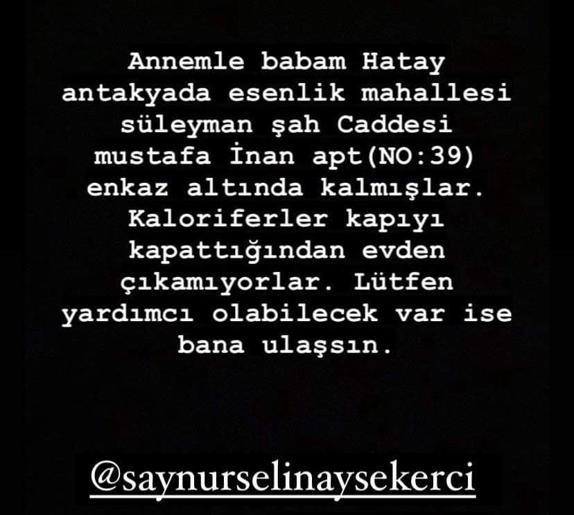 bgyetherr's tweet photo. Dmden gelen mesaj:
#deprem https://t.co/MIADVUZ2wT