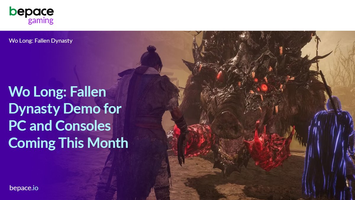 BepaceGaming's tweet photo. Team Ninja confirms that the upcoming Three Kingdoms-inspired Wo Long: Fallen Dynasty will be getting a demo this month for both PC and consoles.
#bepace #gamingnews #gamingcommunity #gaminglife https://t.co/qpxpGqS4OH