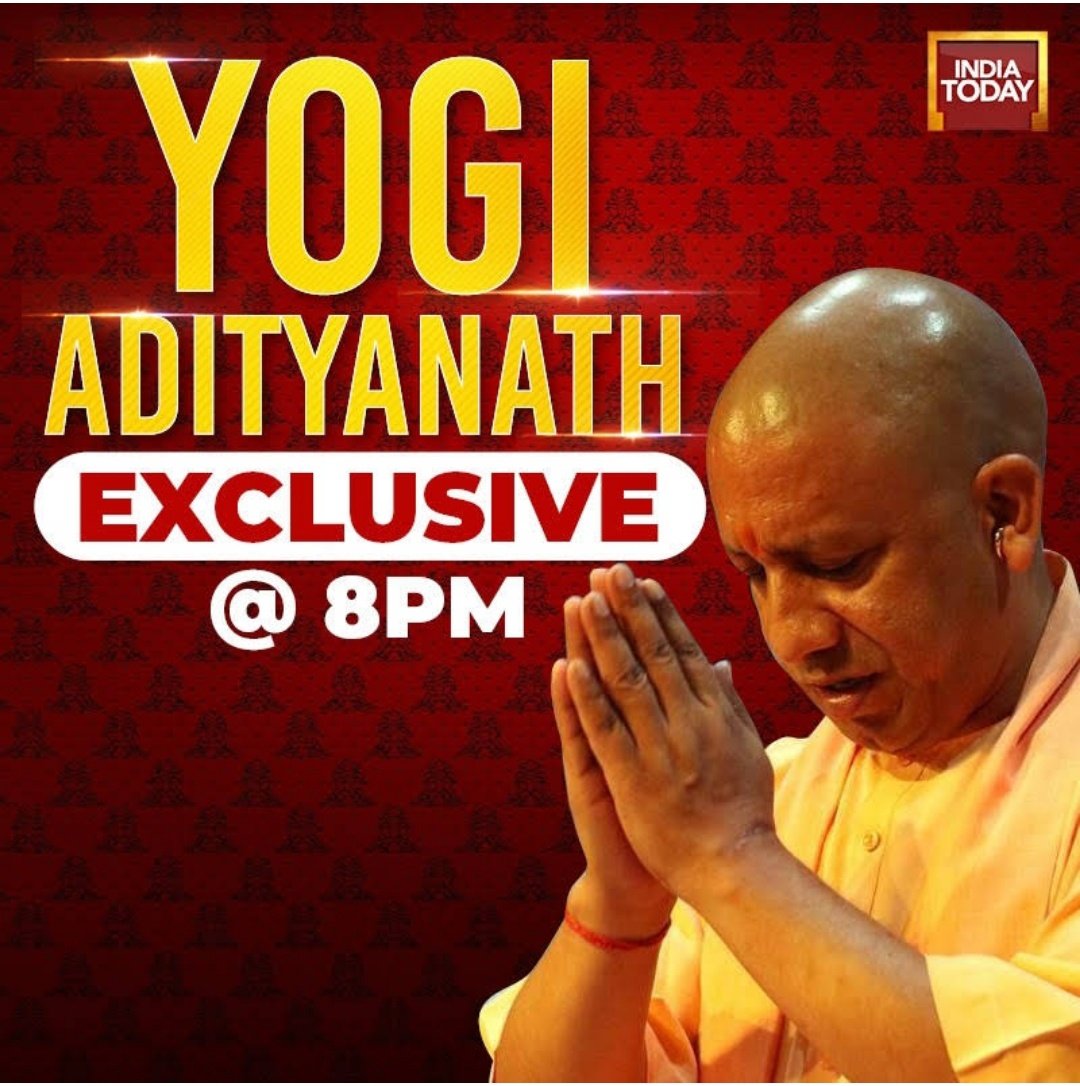 BharathAPBJP's tweet photo. Yogi Maharaj interview in India Today on Ram Mandir... eagerly waiting.. https://t.co/Be8WlVnPl1