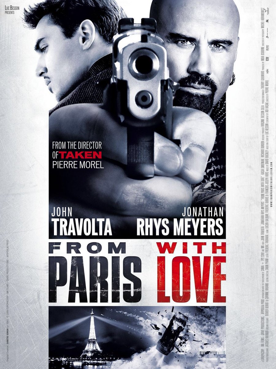🎬MOVIE HISTORY: 13 years ago today, February 5, 2010, the movie ‘From Paris with Love’ opened in theaters!

#JohnTravolta #JonathanRhysMeyers #KasiaSmutniak #DavidGasman #RichardDurden #YinBing #AmberRoseRevah #EricGodon #FrancoisBredon #ChemsDahmani #PierreMorel