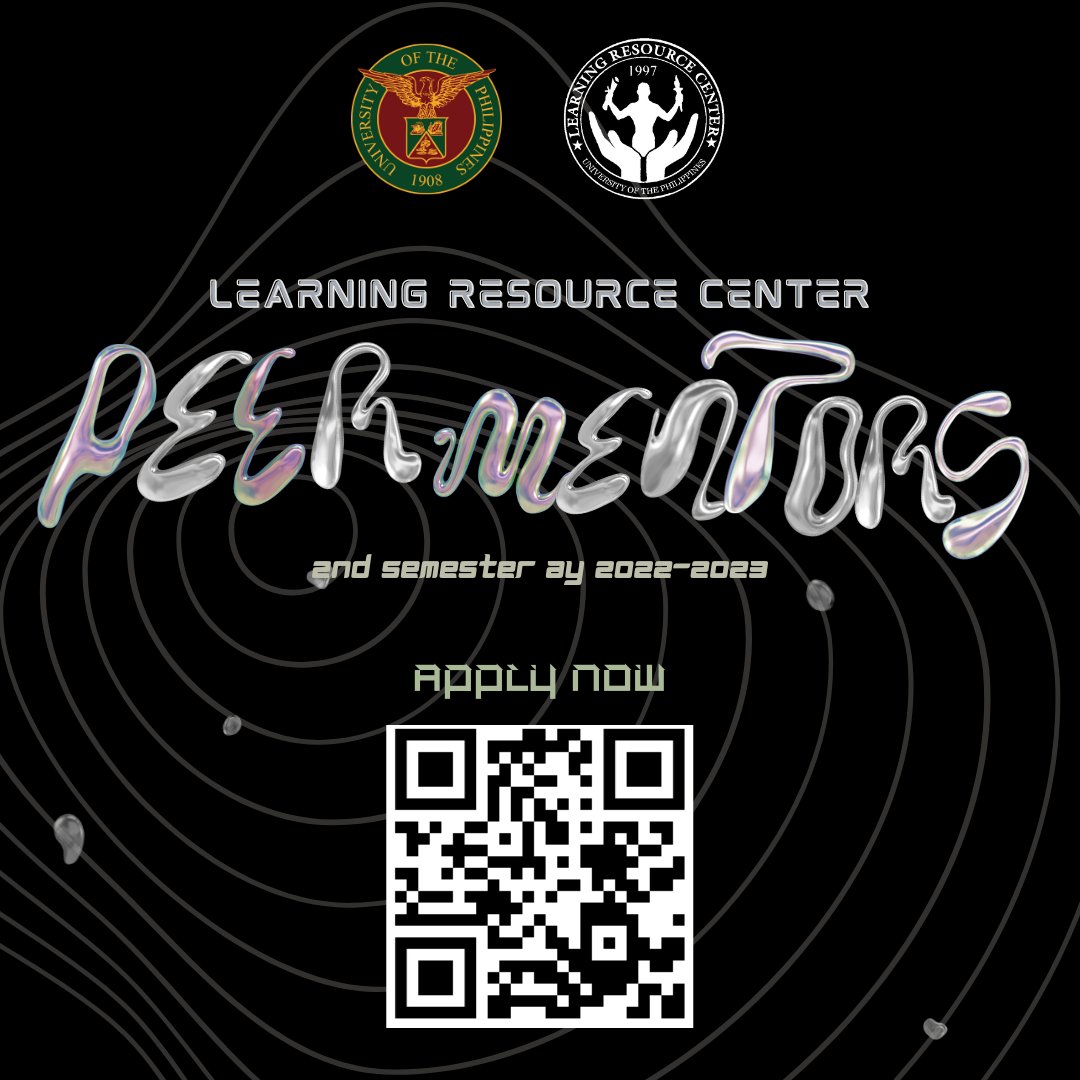 lrc_upbaguio's tweet photo. . 🌙 . .
˚ ˚ . ·
. * ⭐️ * * .
˚ · 🪐
. ˚ · . 🚀
apply na kayo 👉👈https://t.co/Gcks1zdIfj
#UPBLRC #LearningResourceCenter https://t.co/hxx2VUMQsA