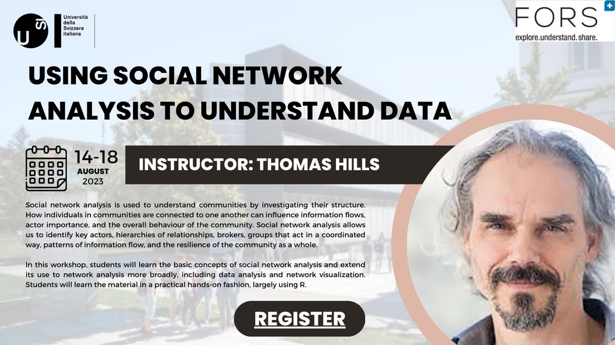Institute of Communication and Public Policy ICPP (@icpp_usi) on Twitter photo Good morning #AcademicTwitter ! Need to fight of Monday blues? Perhaps book yourself onto one of our week-long workshops - eg on using social network analysis, so you have a week in beautiful Lugano in Southern Switzerland to look forward to?? #SSM2023 <a href="/USI_university/">USI University</a> #research Good morning #AcademicTwitter ! Need to fight of Monday blues? Perhaps book yourself onto one of our week-long workshops - eg on using social network analysis, so you have a week in beautiful Lugano in Southern Switzerland to look forward to?? #SSM2023 <a href="/USI_university/">USI University</a> #research