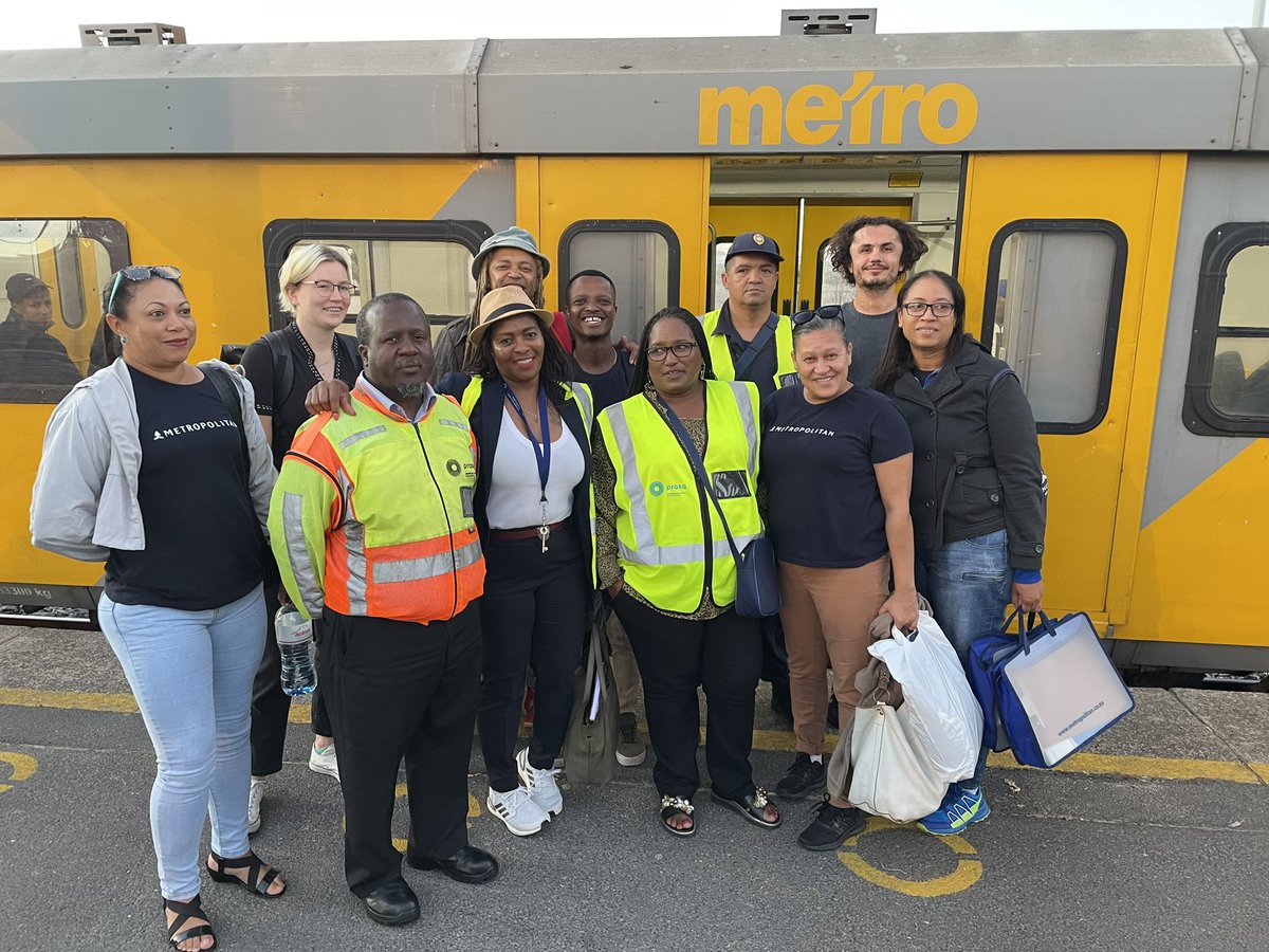 UrbanLo's tweet photo. Train travel - urban or rural - is the lifeblood of any economy. My vision &amp; passion is to get as many people as possible to use public transport and trains in particular.
I’ve had the most exciting #TrainConversations on all my journeys. @PRASA_Group @CapeTownTrains @Dotransport https://t.co/4FPmMexAws