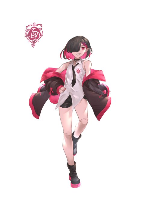 良いの思い付いちゃったので
新しく自分の衣装デザイン描きました!
マークも考えました 