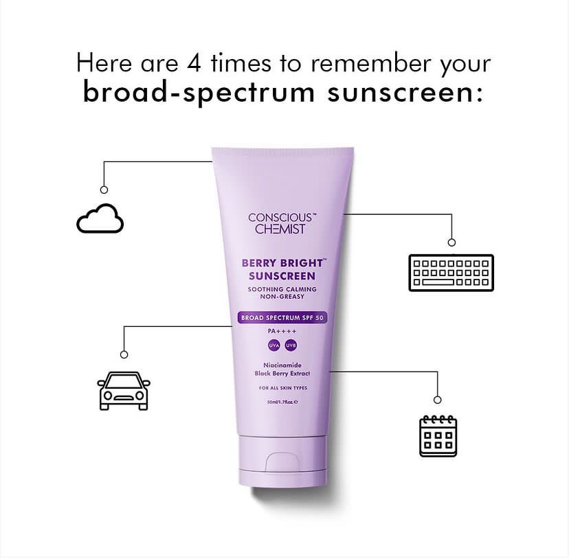 ccofficialindia's tweet photo. 4 Reasons to remember your broad-spectrum #sunscreen 

☁️Cloudy Days
🚗When in the car 
👩‍💻At work
🏡Every Day

#indianskincarebrand #skincarecommunity #skincare #consciouschemist https://t.co/IzLtZql6sL
