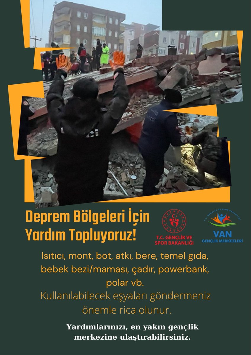 GSB_CaldiranGM's tweet photo. Haydi Türkiye Birlik ve Beraberlik Zamanı.
#deprem https://t.co/jBLVUG795T