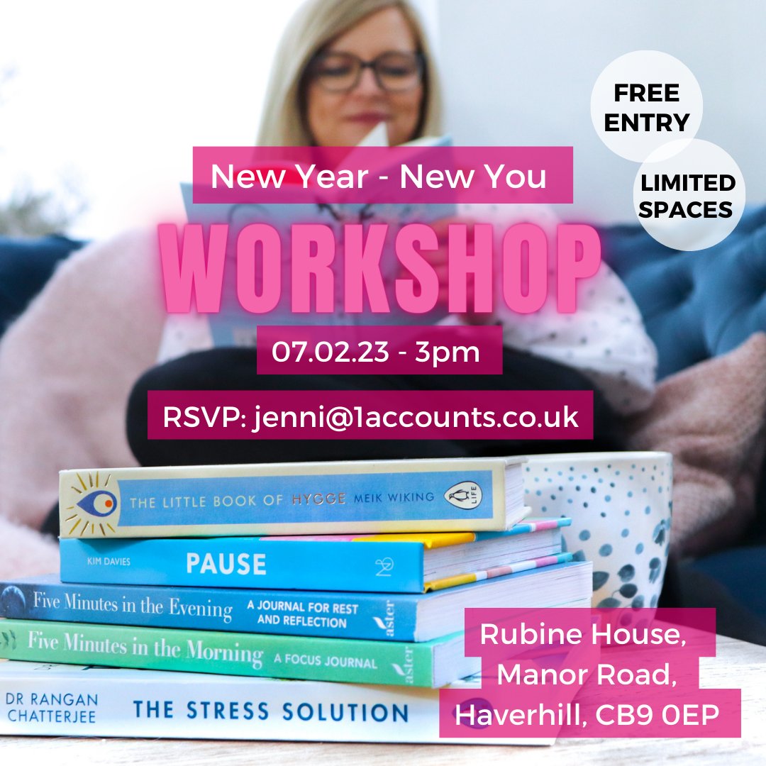 1accounts1's tweet image. TOMORROW! 🙌

SPACES NEARLY ALL GONE!!! Reserve your spot NOW to be guaranteed a place!

Take part in our workshop and make new years resolutions that will stick.

Register by emailing jenni@1accounts.co.uk

#wellnessworkshop