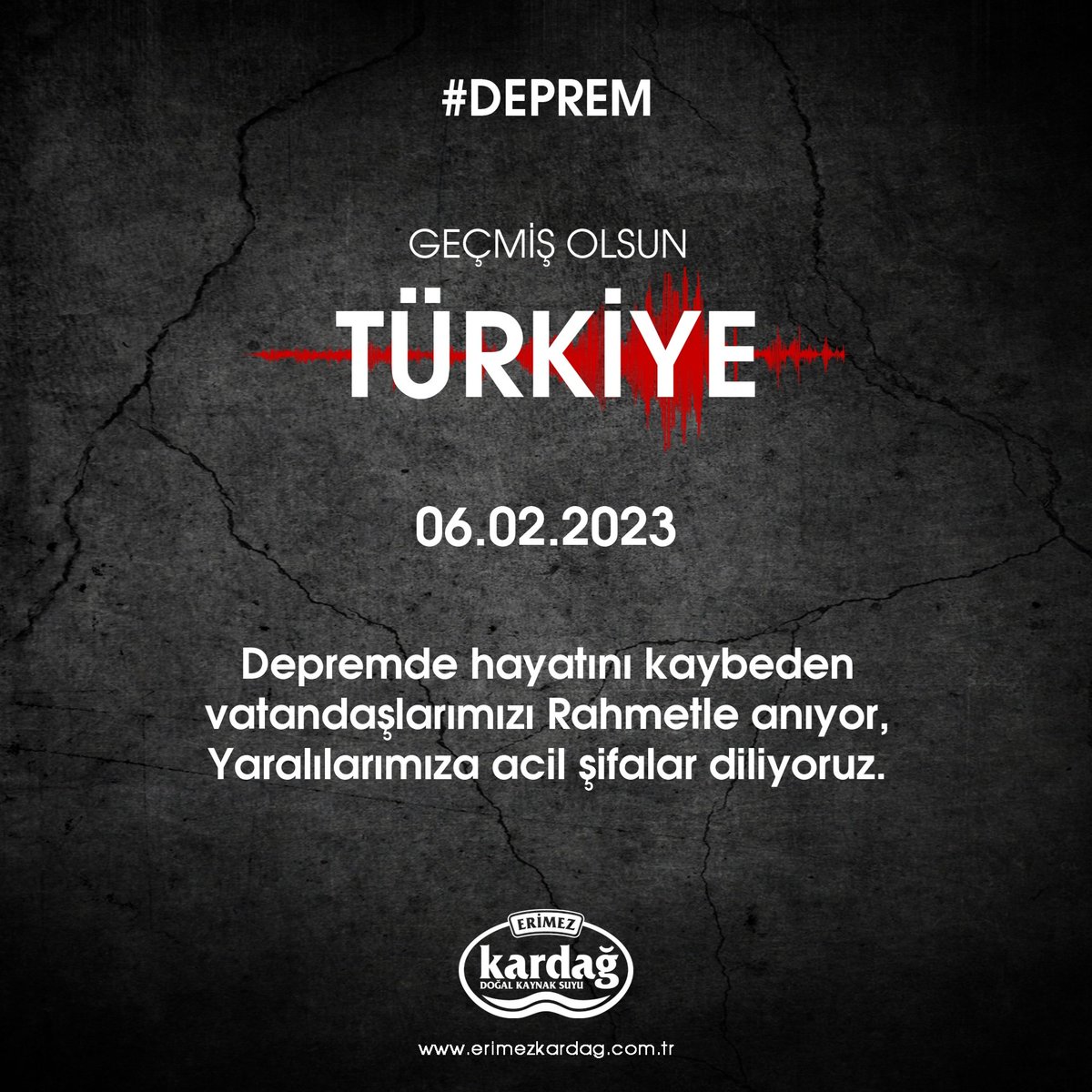 erimezkardag's tweet photo. Depremde hayatını kaybeden vatandaşlarımızı Rahmetle anıyor,  Yaralılarımıza acil şifalar diliyoruz.

https://t.co/DkoiqbCvzt

#deprem https://t.co/NkOV4nC2W7