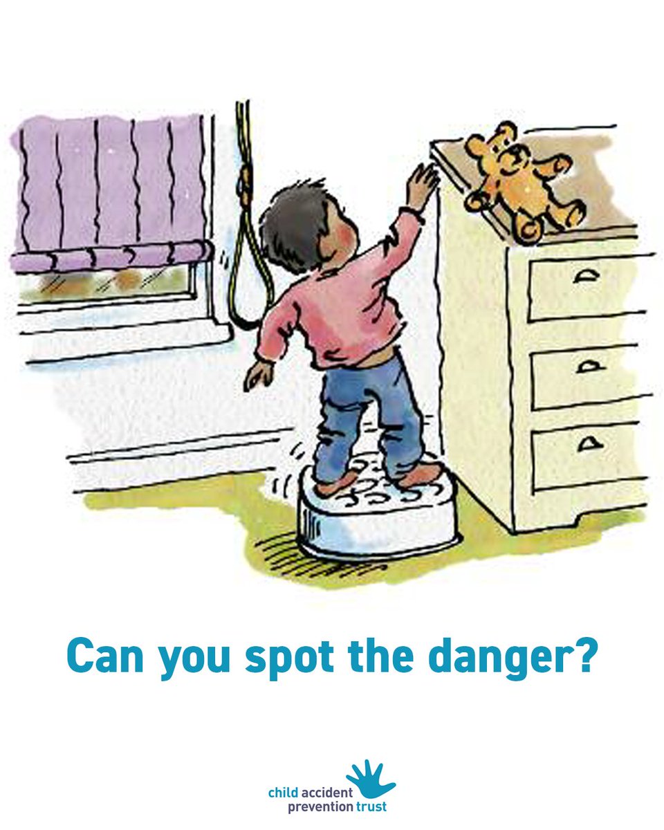 CAPTcharity's tweet photo. It can take just 15 seconds for a child to lose consciousness if they get tangled in a blind cord.
Make sure yours are safely secured with a cleat hook or tensioner to keep cords and chains safely away.
Find out more: https://t.co/Y7U5bHNYoQ
#ChildSafety #UKParenting https://t.co/xDtOJMwdBN