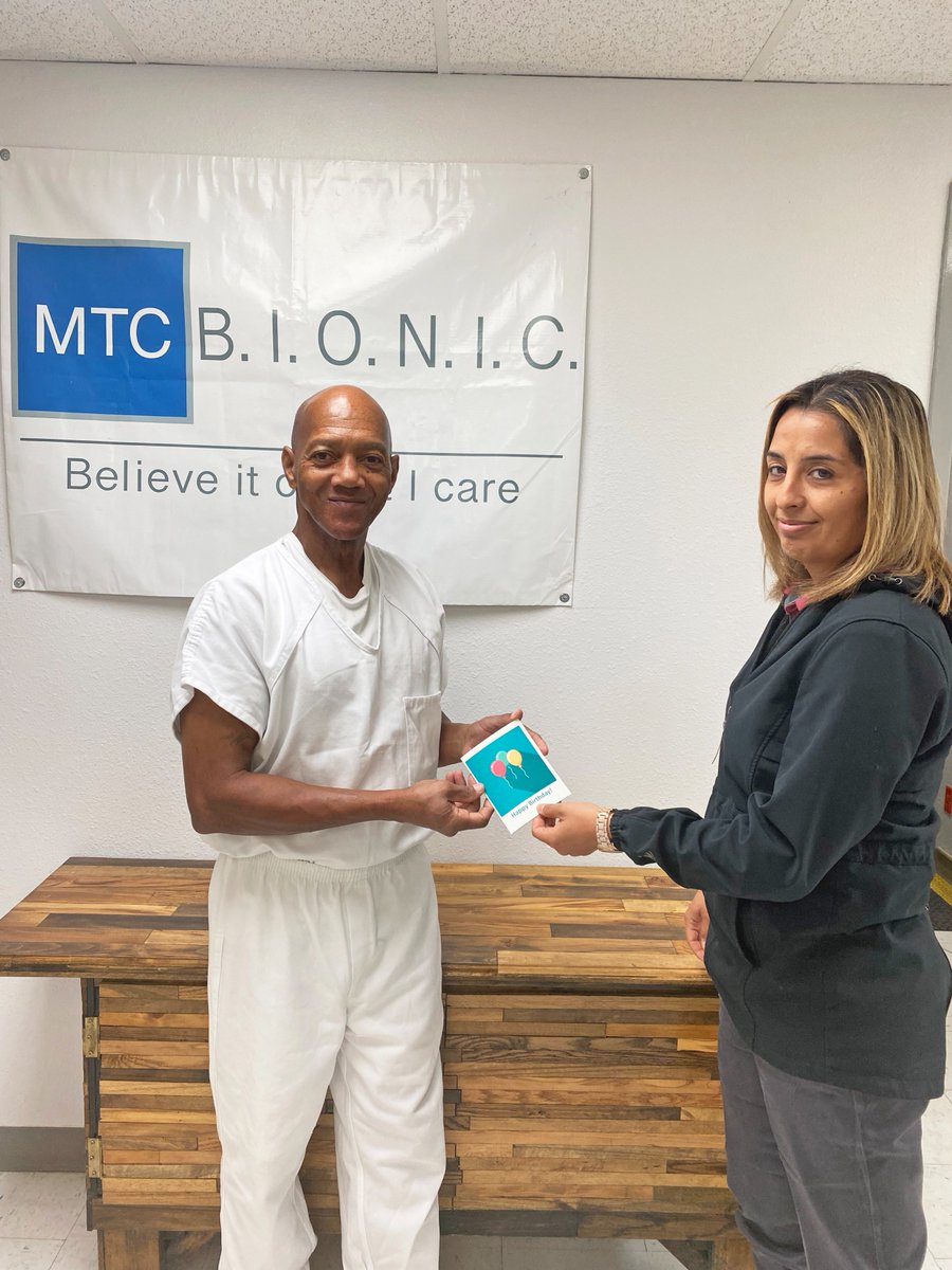 MTC_Trains's tweet photo. As part of MTC's #BetterTogether initiative, staff at the #WillacyCounty State Jail in #RaymondvilleTX staff have created personalized #birthdaycards to send to residents this year. ππThis project is a great way to express #gratitude to those we serve. π#mtcchangeslives https://t.co/3g65Fm9CWO