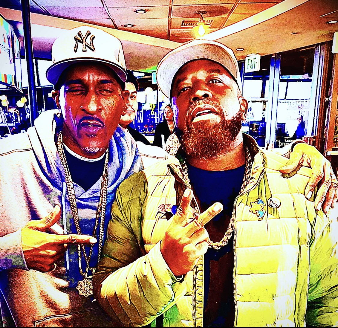 Rocked the stage with one of my heroes “ Rakim “ #JediRapShit