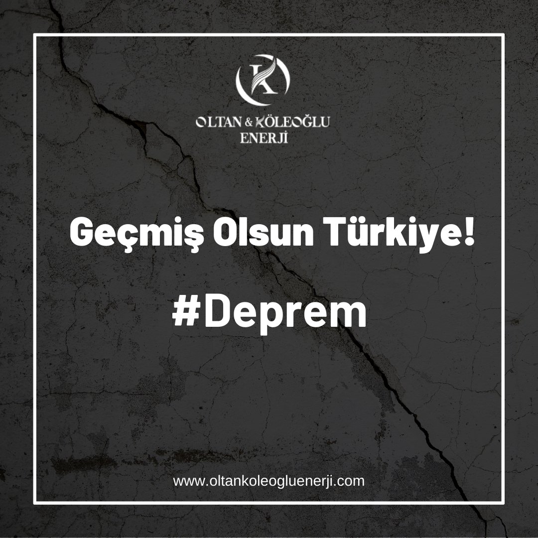 Kahramanmaraş merkezli yaşanan ve 10 ilde etkili olan 7.4'lük depremde hayatını kaybeden vatandaşlarımıza Allahtan rahmet, yaralılarımıza acil şifalar diliyoruz. Enkaz altında kalan vatandaşlarımızın da acil yardıma ulaşmasını temenni ediyoruz.
#deprem #kahramanmaraş #gaziantep