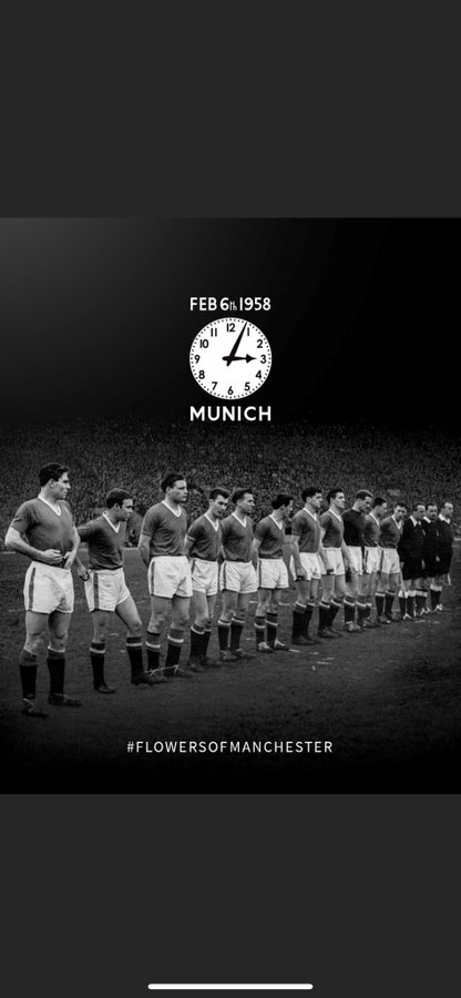 #BusbyBabes #Munich1958 Never Forget
